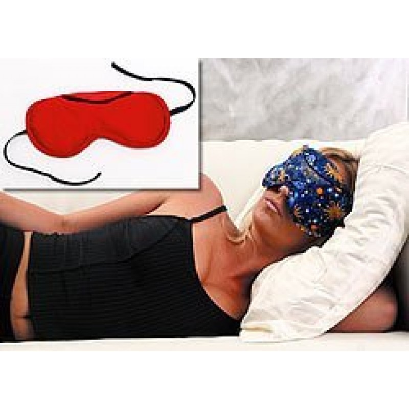 Satin top eye pillow