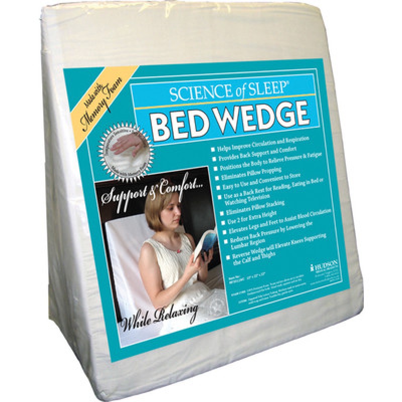 brentwood home 10 gel memory foam wedge pillow