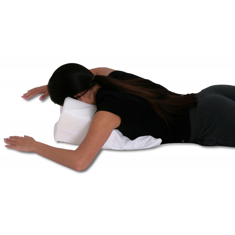 DeluxeComfort Stomach Sleeper Face Down Pillow Two Sizes
