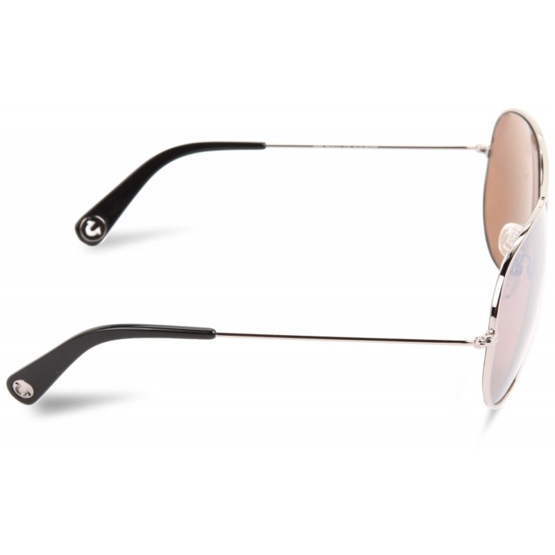 True Religion Jeff58 Aviator Sunglasses Gun & Rose