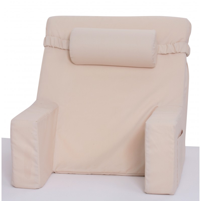 Bed Lounger With Cervical Roll - Relax In Bed