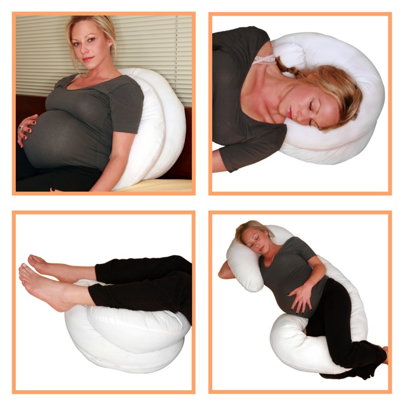MyPillow Total Body Maternity Pillow – 18"x54" Machine Washable Cotton Body Pillow