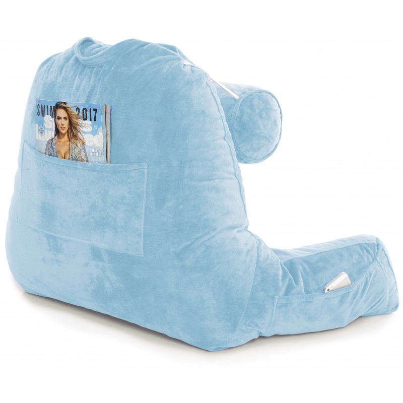 Husband Pillow Bedrest Reading & Support Bed Backrest with ...