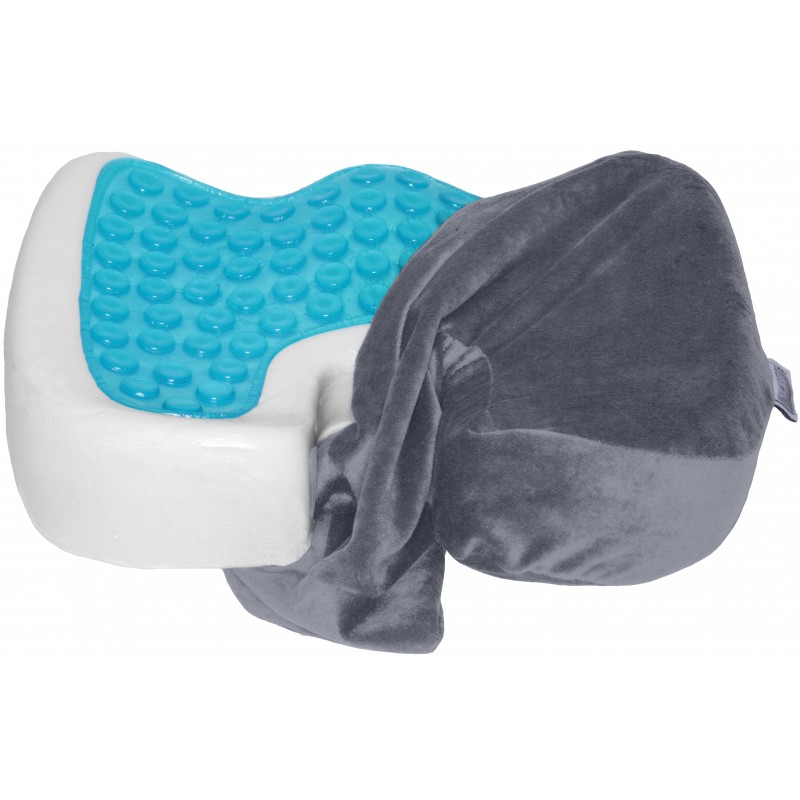 Coccyx Orthopedic Gel Enhanced Comfort Foam Seat Cushion