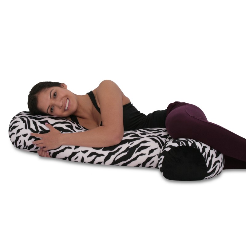 Deluxe Comfort Microbead Body Pillow, 47" x 7