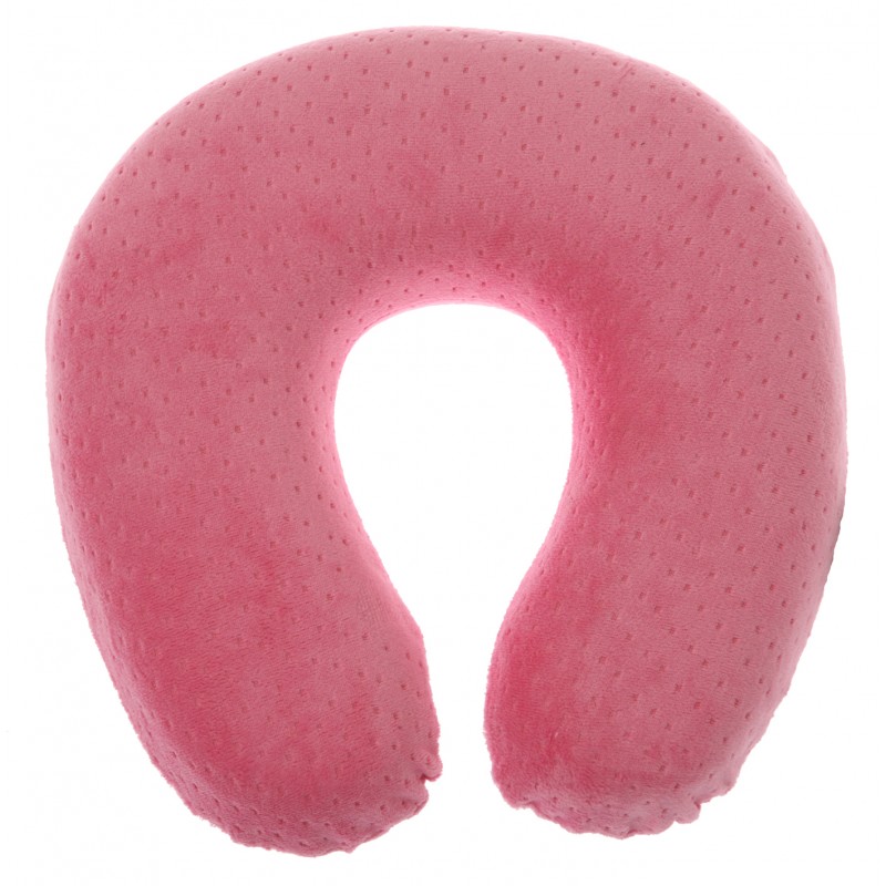 pink travel pillow