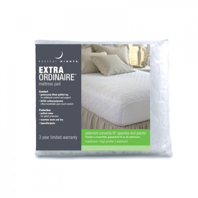 Deluxecomfort Com Restful Night Extra Ordinaire Mattress Pad Queen