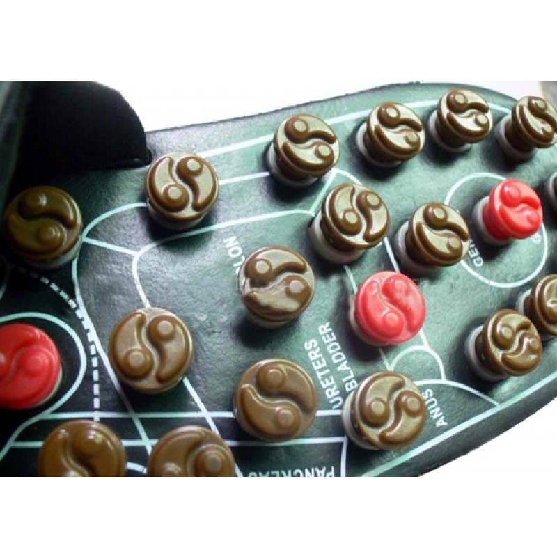 DeluxeComfort.com Reflexology Sandals - Rotating massage heads - Large ...