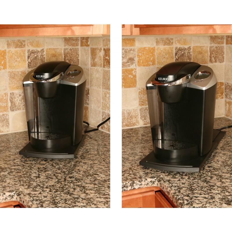 kitchen appliance sliding caddy sliding coffee