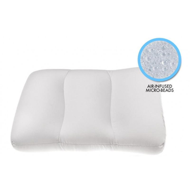 DeluxeComfort Microbead Cloud Pillow Queen Most Comfortable Air Micro Bead Cloud Pillows