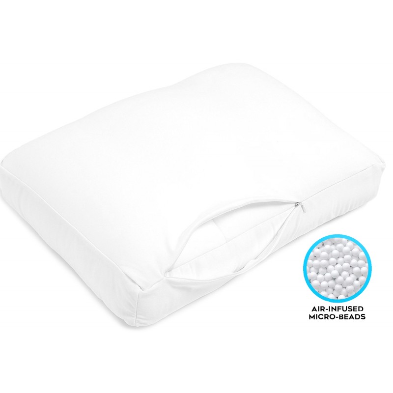 Microbead Cloud Pillow King Most Comfortable Air Micro Bead Cloud Pillows