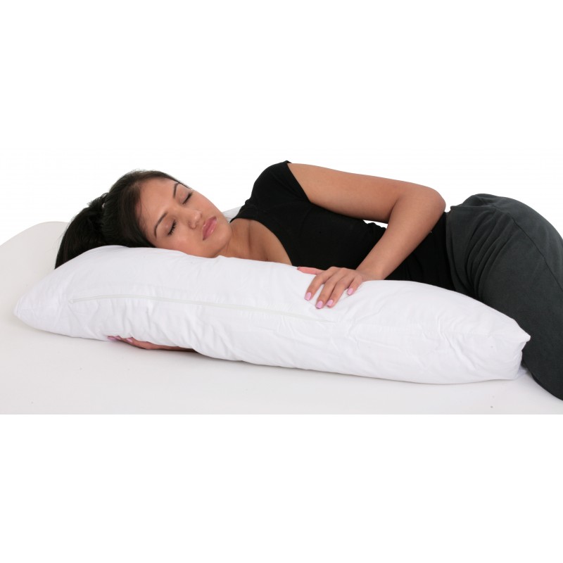 Deluxecomfort Com L Side Sleeper Pillow White Long L Body
