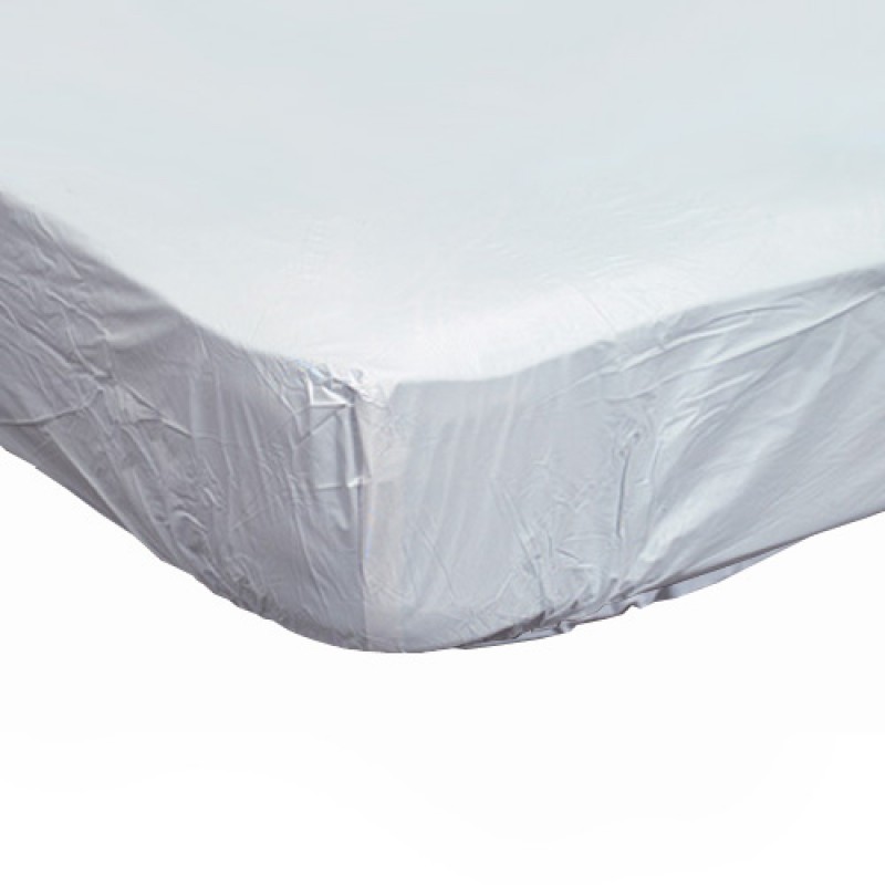 Twin Contoured Plastic Mattress Protector For Home