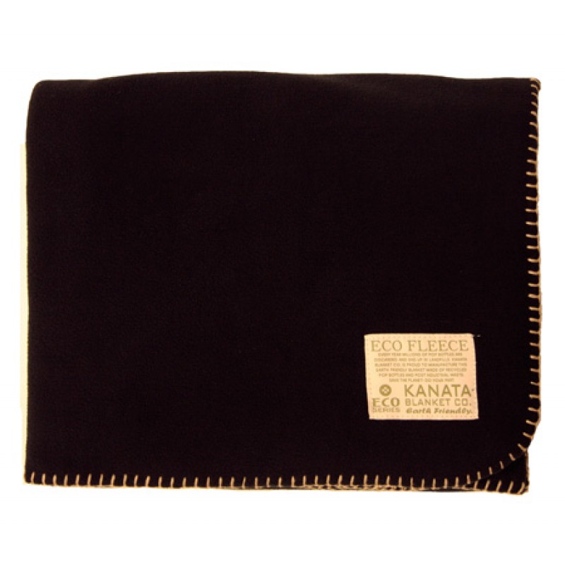 ECO Fleece Blanket Black
