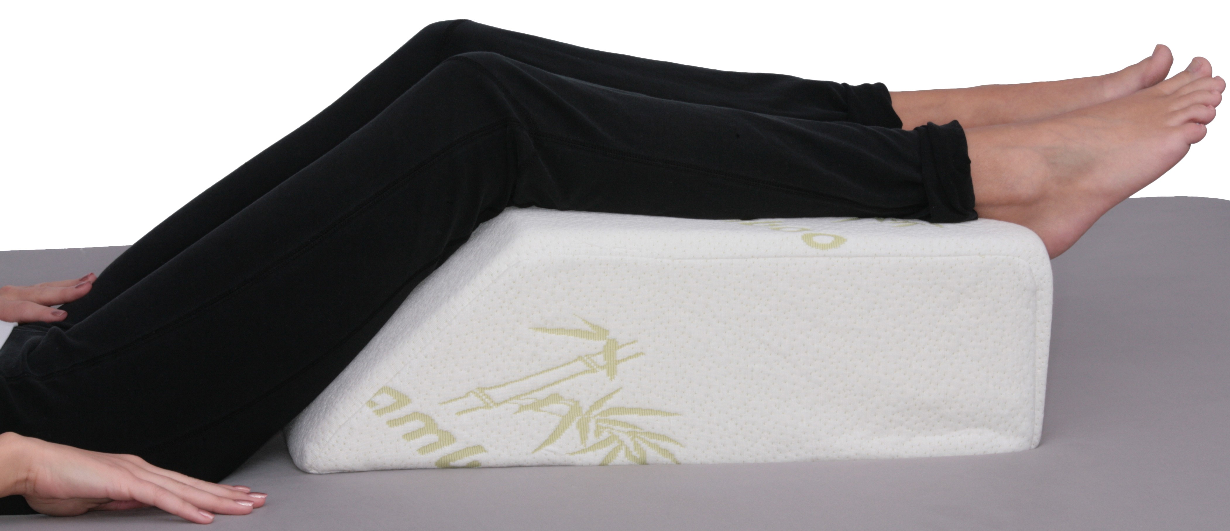 DeluxeComfort Foam Leg Pillow Leg Elevator Beige 25