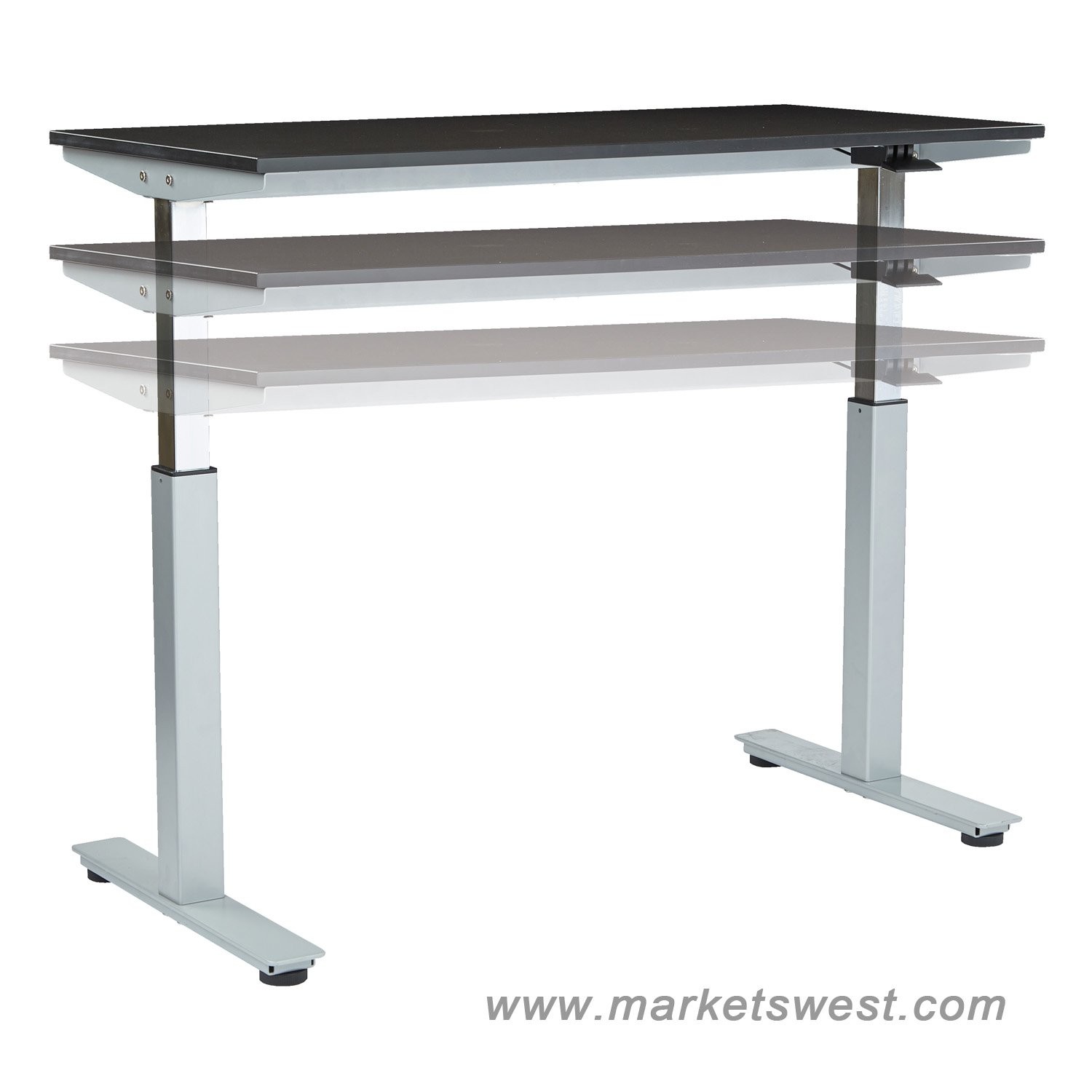 24"x 60" Ascend Electric Adjustable Height Table/Desk.