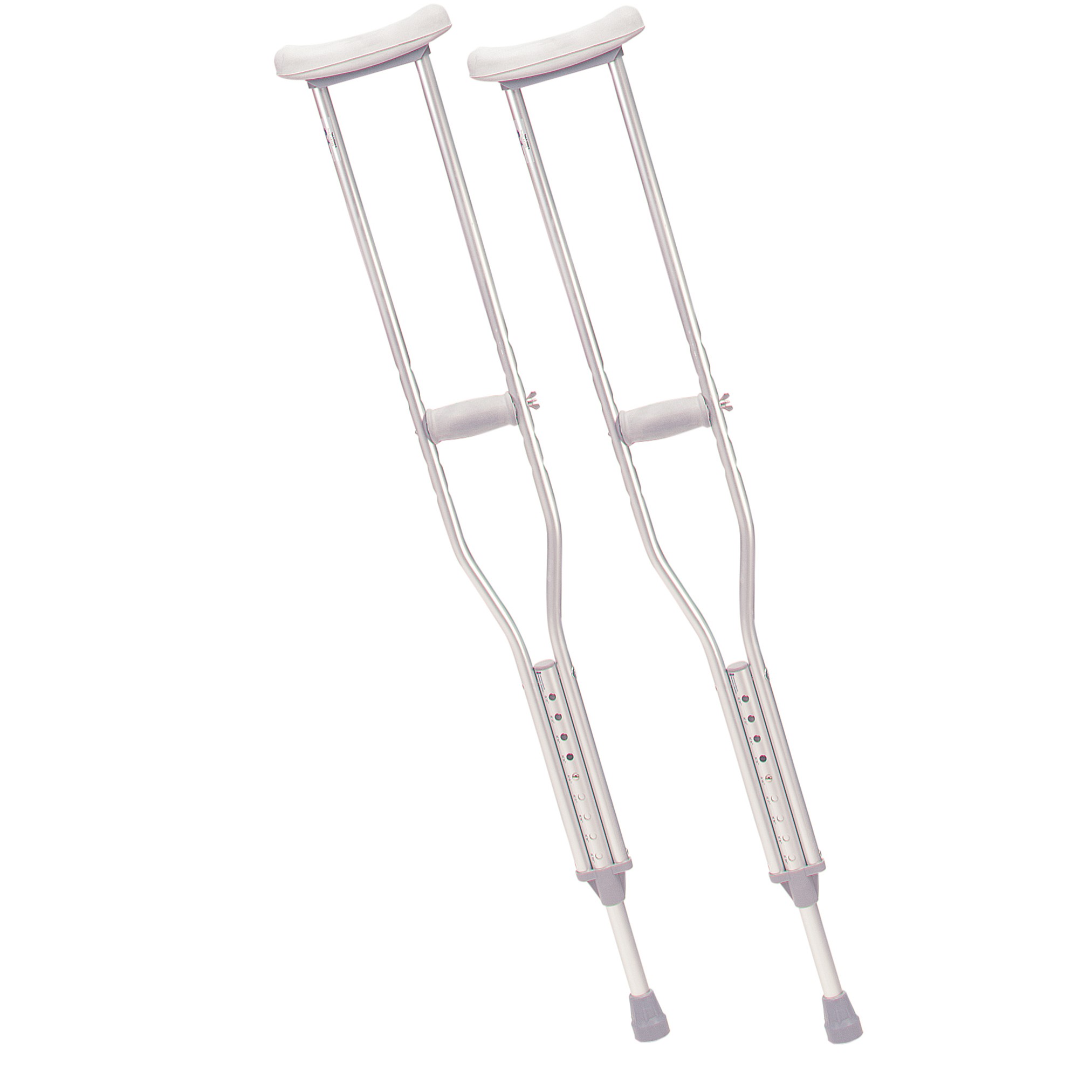 Tall Adult Walking Crutches with Underarm Pad and