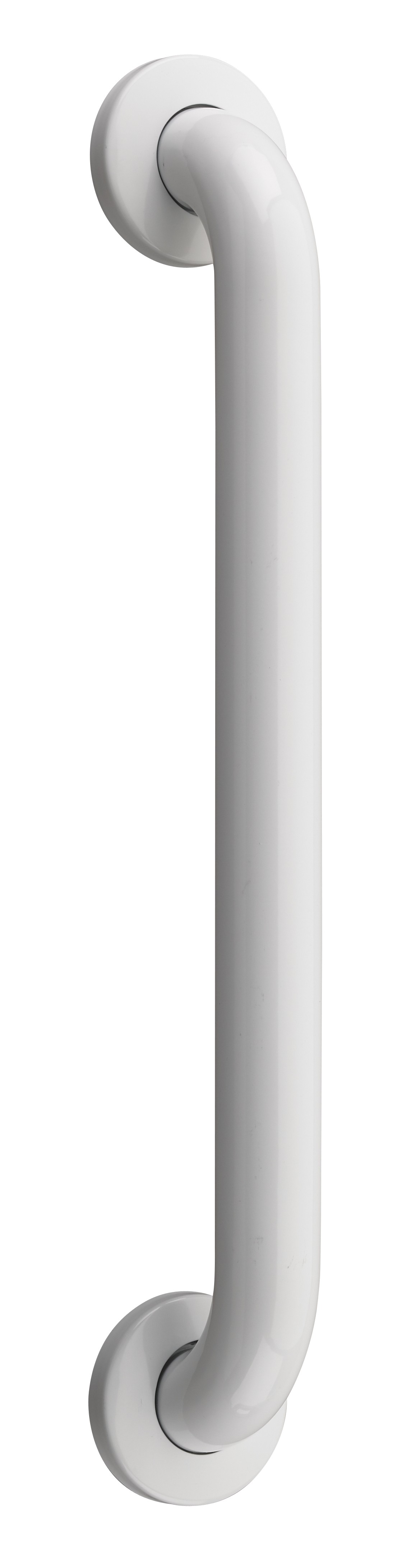 White Powder Coated No Drill Grab Bar