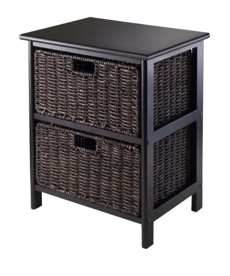 DeluxeComfort.com Winsome Omaha Storage Rack with Foldable Basket