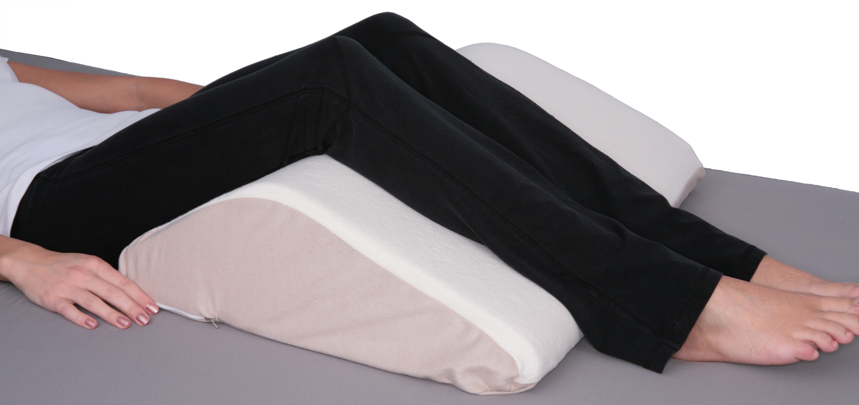 Foam wedge for under store knees