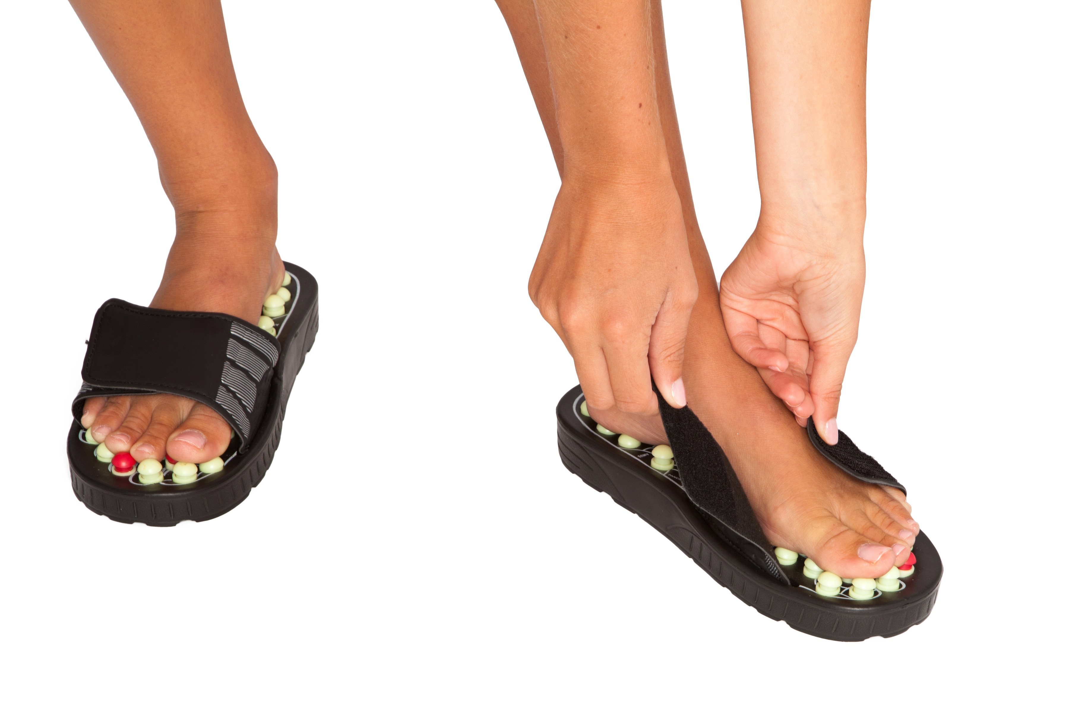 Kenkoh Nagomi Japanese Massage Health Sandals Shoes Reflexology Health -  Genki Sunshine | Catch.com.au