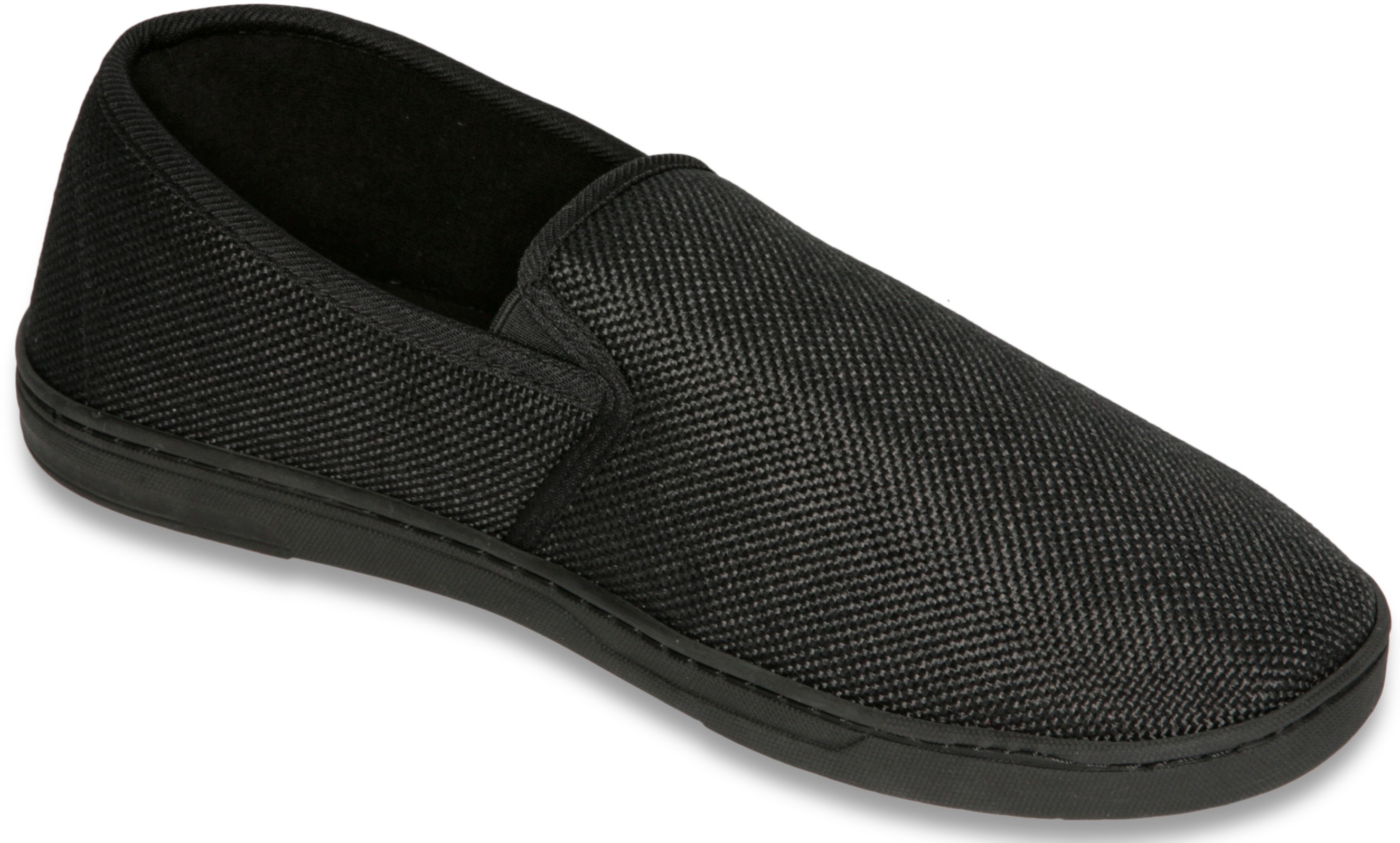 Mens Leather Slippers with Memory Foam Insole M006 