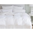 Deluxe Comfort 260 Thread Count Down Alternative Comforter - 100% Cotton Cover - Cozy Down Alternative - 260-Thread Count - Comforter , White