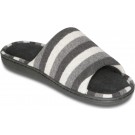 Mens Mesh Memory Foam Slippers Gray/Gray 11-12