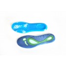 Deluxe Comfort Heavenly Massage Gel Insole - Perforated - Easy to use - Great for Foot Pain - Insoles