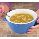 Cool Touch Microwave Safe 3 Piece Bowl Set, 24 Oz - Heat, Eat And Store All In One - Quality Ceramic Bowl, Heat Holder And Lid - Easy Clean Dishwasher