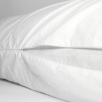 Down Etc. 100% White Cotton Pillow Protector