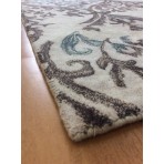 Handmade Wool/ Viscose Modern Beige 5' x 8' CH-1150-A Area Rug