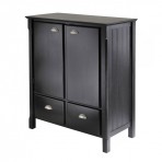 Winsome Wood 20136 Timber Decorative Storage Cabinet