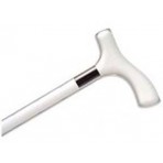 Clear Lucite Cane With Fritz Handle - Clear