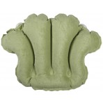 Deluxe Comfort Terry Bath Pillow - Spa Quality Terry Cloth - Easily Inflatable With Secure Suctioncups - Hot Tub And Jacuzzi Safe - Bath Pillow,