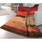 Biederlack Collection Desert Sands Throw Blanket, 60" x 50" - Soft And Warm Cotton/Acrylic Knit - Exclusively Made By Biederlack Designs - Easy To