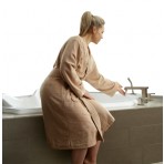 Microfiber Robe  Camel- L/XL   bath robes