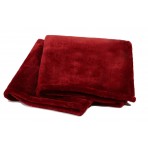 Kanata Plushera Throw Blanket Cinnamon Red