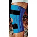 Sportaid 12 1/2" Neoprene Open Patella Knee Sleeve with Stays Extra Large