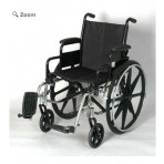 Lightweight Wheelchair With Swingaway Footrests