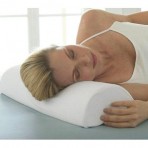 Soft 4 In 1 Memory Foam Pillow - Half Cylinder - Half Moon