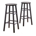 Winsome Bevel Seat Stool - Set Of 2
