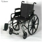 Lightweight Wheelchair With Swingaway Footrests