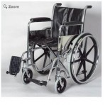 Wheelchair With Fixed Arms/Swingaway Footrest 16"
