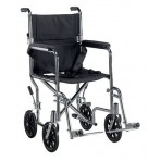 Go Cart Light Weight Transport Wheelchair with Swing-away Footrest