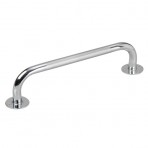 Healthsmart Steel Knurled Grab Bar, 16"