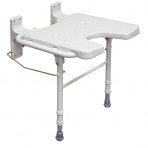 Healthsmart Fold Away Bath Seat, White