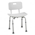 Healthsmart Bath Seat With Backrest With Bactix