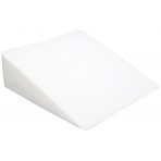 7-1/2" Bed Wedge With White Cover - L 22.5" x H 7.5" x W 22.5"