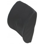 Memory Foam Bucketseat Lumbar Cushion with Polycotton Zippered Cover & Strap - L 15" x H .50" x W 13"